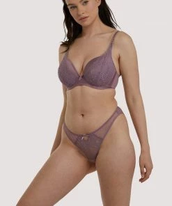 Deja Day Outlet Sophia Heather Purple Brazilian Brief 12 Deja Day Outlet Sophia Heather Purple Brazilian Brief