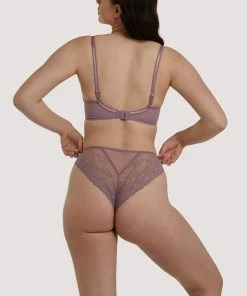 Deja Day Outlet Sophia Heather Purple Brazilian Brief 13 Deja Day Outlet Sophia Heather Purple Brazilian Brief