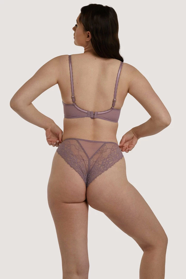Deja Day Outlet Sophia Heather Purple Brazilian Brief 6 Deja Day Outlet Sophia Heather Purple Brazilian Brief