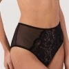 Deja Day Laura Black High Waisted Brief