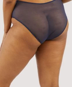 Deja Day Emma Navy High Waisted Brief