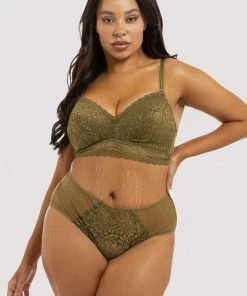 Deja Day Emma Olive Highwaist Brief