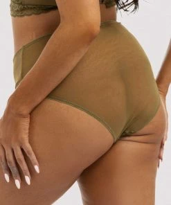 Deja Day Emma Olive Highwaist Brief