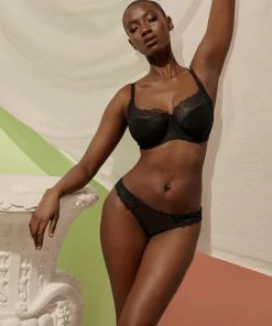 Deja Day Knickers Rosalyn Black Brazilian Brief 10 Deja Day Knickers Rosalyn Black Brazilian Brief