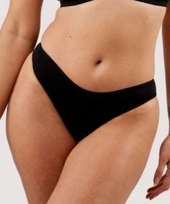 Deja Day Second Skin Black Recycled Brief