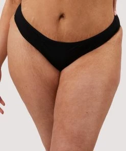 Deja Day Second Skin Black Recycled Brief