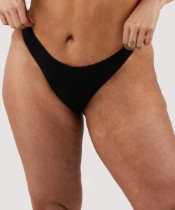 Deja Day Second Skin Black Recycled Thong