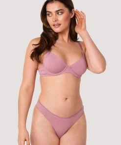 Deja Day Second Skin Rose Recycled Thong 25 Deja Day Second Skin Rose Recycled Thong