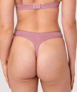 Deja Day Second Skin Rose Recycled Thong 20 Deja Day Second Skin Rose Recycled Thong