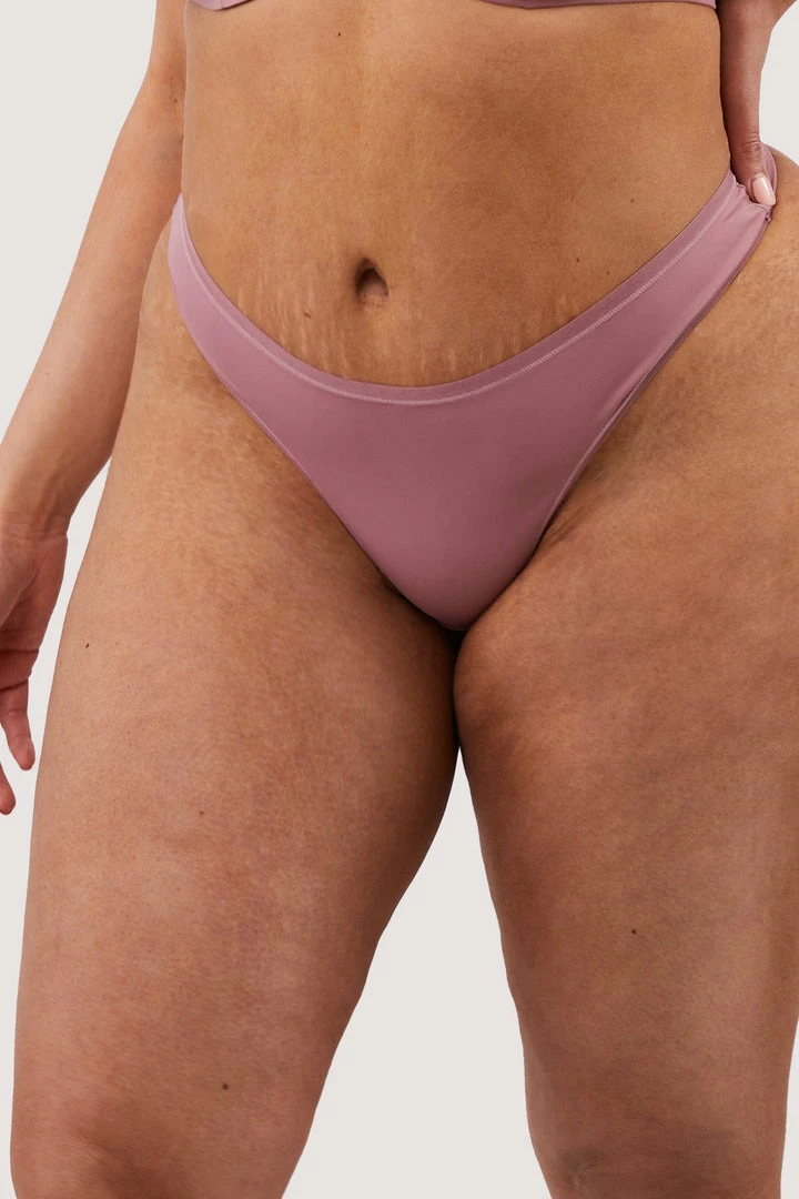 Deja Day Second Skin Rose Recycled Thong 12 Deja Day Second Skin Rose Recycled Thong