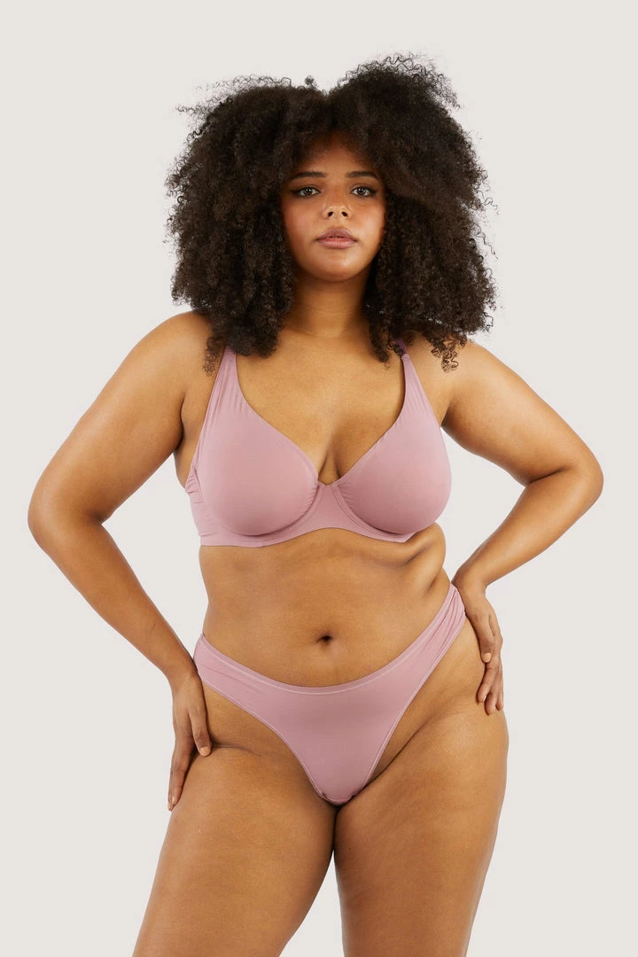 Deja Day Second Skin Rose Recycled Thong 9 Deja Day Second Skin Rose Recycled Thong