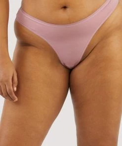 Deja Day Second Skin Rose Recycled Thong