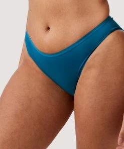 Deja Day Second Skin Teal Recycled Brief