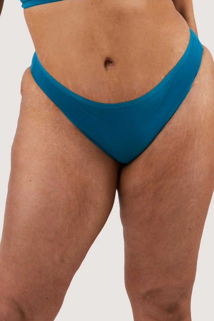 Deja Day Second Skin Teal Recycled Brief 7 Deja Day Second Skin Teal Recycled Brief