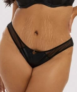 Deja Day Sophia Black Thong