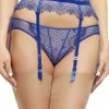 Dita Von Teese Lingerie Suspenders Vedette Capri Blue Suspender 2 Dita Von Teese Lingerie Suspenders Vedette Capri Blue Suspender