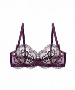 Dita Von Teese Lingerie Plunge Bras Evelina Aubergine Bra 15 Dita Von Teese Lingerie Plunge Bras Evelina Aubergine Bra