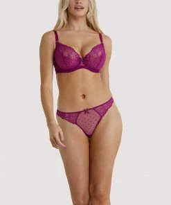 Dita Von Teese Lingerie Fiamma Magenta Bra