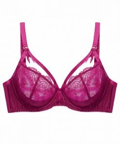 Dita Von Teese Lingerie Balconette Bras Madame X Magenta Bra