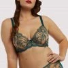 Dita Von Teese Lingerie Severine Shady Spruce Curve Bra Balconette Bras