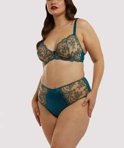 Dita Von Teese Lingerie Severine Shady Spruce Curve Bra Balconette Bras 13 Dita Von Teese Lingerie Severine Shady Spruce Curve Bra Balconette Bras