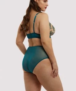 Dita Von Teese Lingerie Severine Shady Spruce Curve Bra Balconette Bras 12 Dita Von Teese Lingerie Severine Shady Spruce Curve Bra Balconette Bras