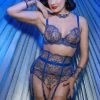 Dita Von Teese Lingerie Severine Cobalt Bra