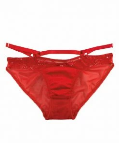 Dita Von Teese Lingerie Outlet Madame X Red Brief