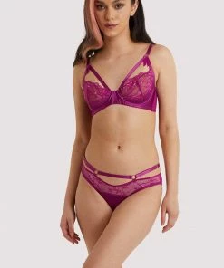 Dita Von Teese Lingerie Retro Bras Magenta Madame X Brief