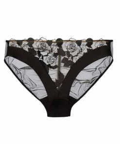 Dita Von Teese Lingerie Rosabelle Black Brief