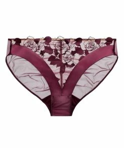 Dita Von Teese Lingerie Rosabelle Dark Cherry Brief Outlet 13 Dita Von Teese Lingerie Rosabelle Dark Cherry Brief Outlet