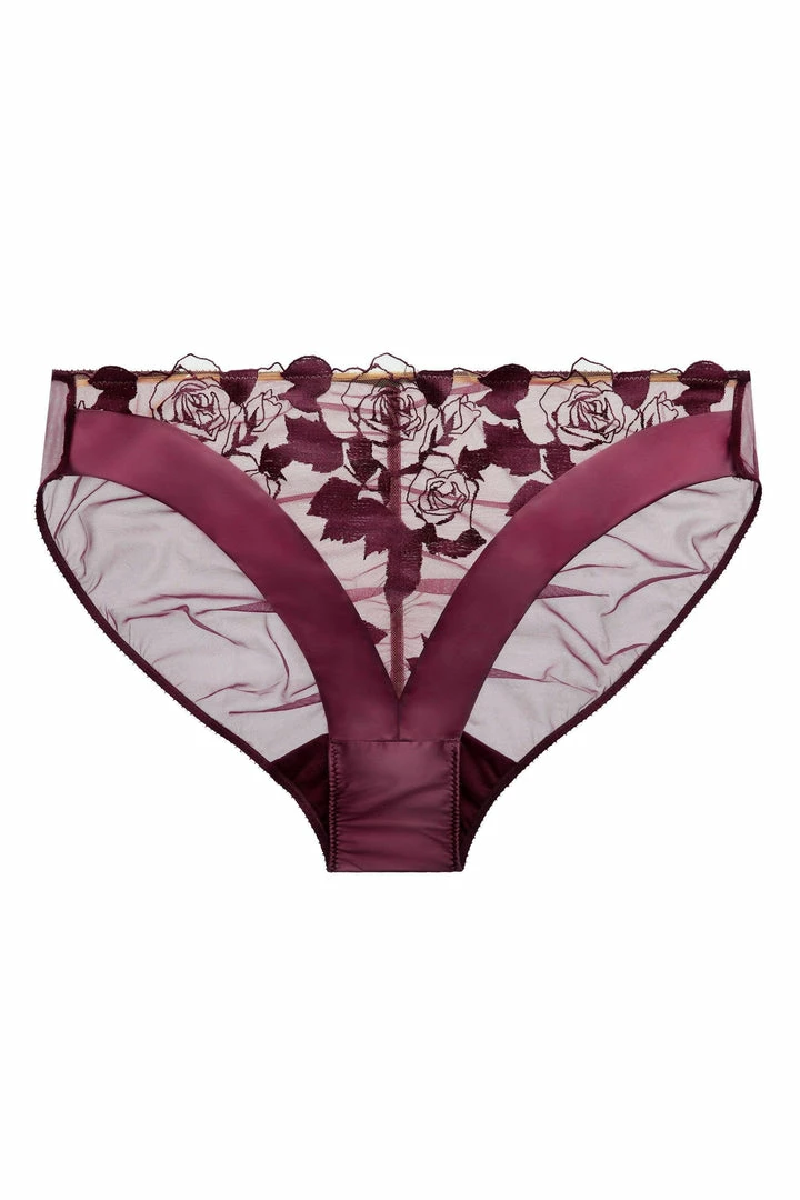 Dita Von Teese Lingerie Rosabelle Dark Cherry Brief Outlet 8 Dita Von Teese Lingerie Rosabelle Dark Cherry Brief Outlet