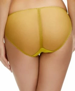 Dita Von Teese Lingerie Julies' Roses Chartreuse Brief