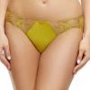 Dita Von Teese Lingerie Julies' Roses Chartreuse Brief