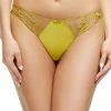 Dita Von Teese Lingerie Julies' Roses Chartreuse G-String