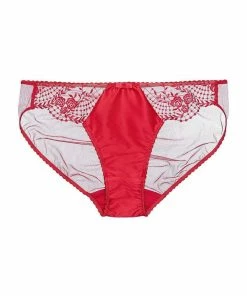 Dita Von Teese Lingerie Julie's Roses Red Bikini Briefs