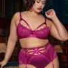 Dita Von Teese Lingerie Madame X Magenta Plunge Curve Bra Balconette Bras