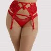 Dita Von Teese Lingerie Madame X Red Suspender Outlet