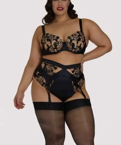 Dita Von Teese Lingerie Rosabelle Curve Suspender Belt
