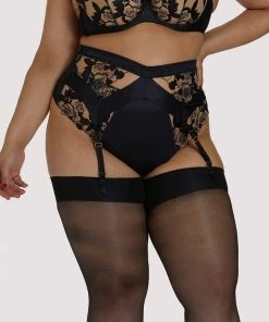 Dita Von Teese Lingerie Rosabelle Curve Suspender Belt