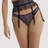 Dita Von Teese Lingerie Outlet Vedette Navy Suspender