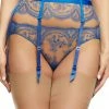 Dita Von Teese Lingerie Severine Cobalt Suspender