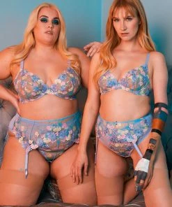 Felicity Hayward X PP Luna Pastel Embroidered Picot Elastic Suspender Suspenders 22 Felicity Hayward X PP Luna Pastel Embroidered Picot Elastic Suspender Suspenders