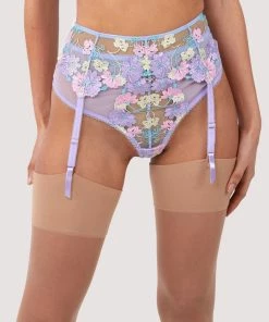 Felicity Hayward X PP Luna Pastel Embroidered Picot Elastic Suspender Suspenders 18 Felicity Hayward X PP Luna Pastel Embroidered Picot Elastic Suspender Suspenders