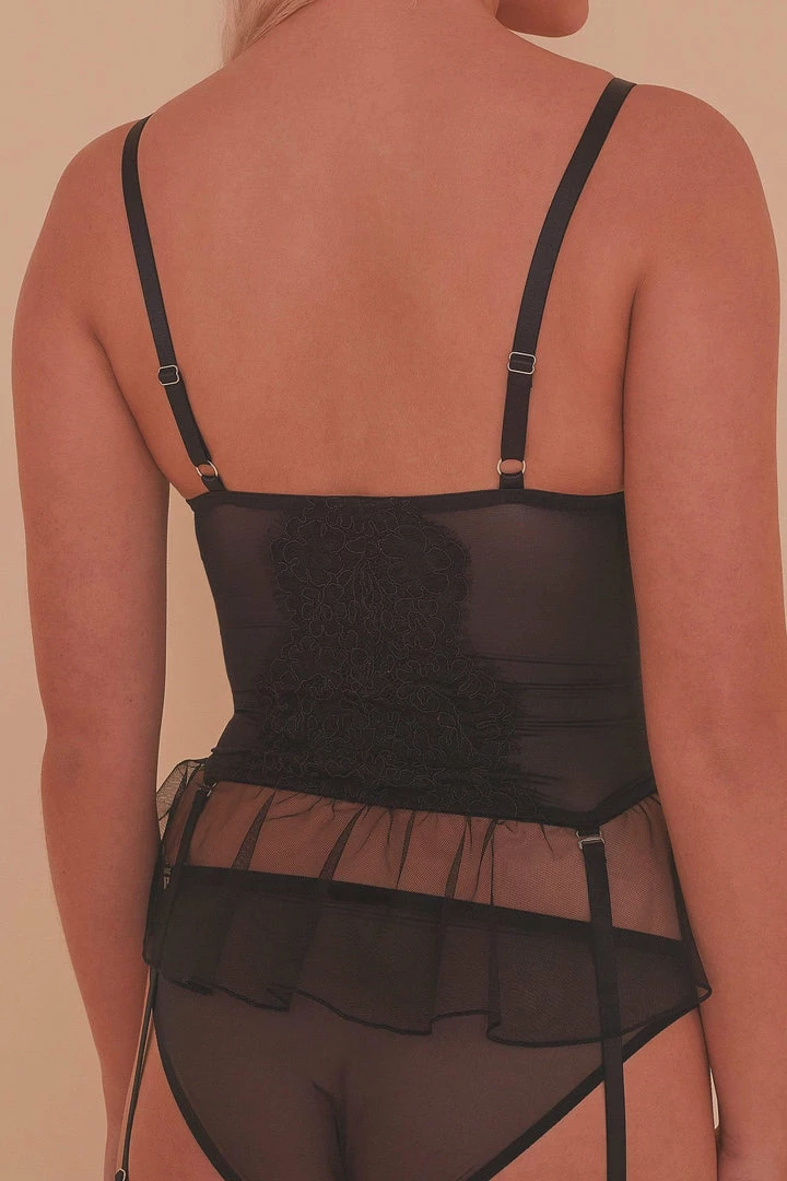 Felicity Hayward X PP Basques & Corsets Anna Lace And Mesh Basque 5 Felicity Hayward X PP Basques & Corsets Anna Lace And Mesh Basque