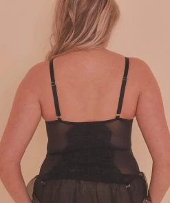 Felicity Hayward X PP Anna Lace And Mesh Basque Curve Basques & Corsets 9 Felicity Hayward X PP Anna Lace And Mesh Basque Curve Basques & Corsets