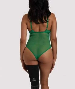 Felicity Hayward X PP Bodies Tinar Lace Green Body