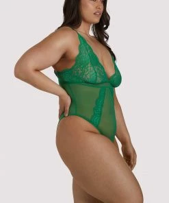 Felicity Hayward X PP Bodies Tinar Lace Green Body