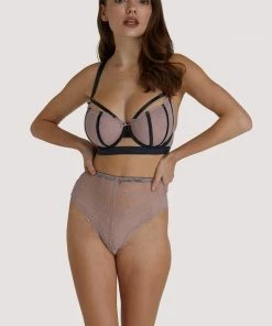 Felicity Hayward X PP Celestina Satin Binding Lace Fuller Bust Bra