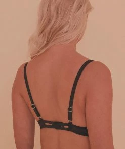 Felicity Hayward X PP Elly Sequin Black Bra Core Outlet